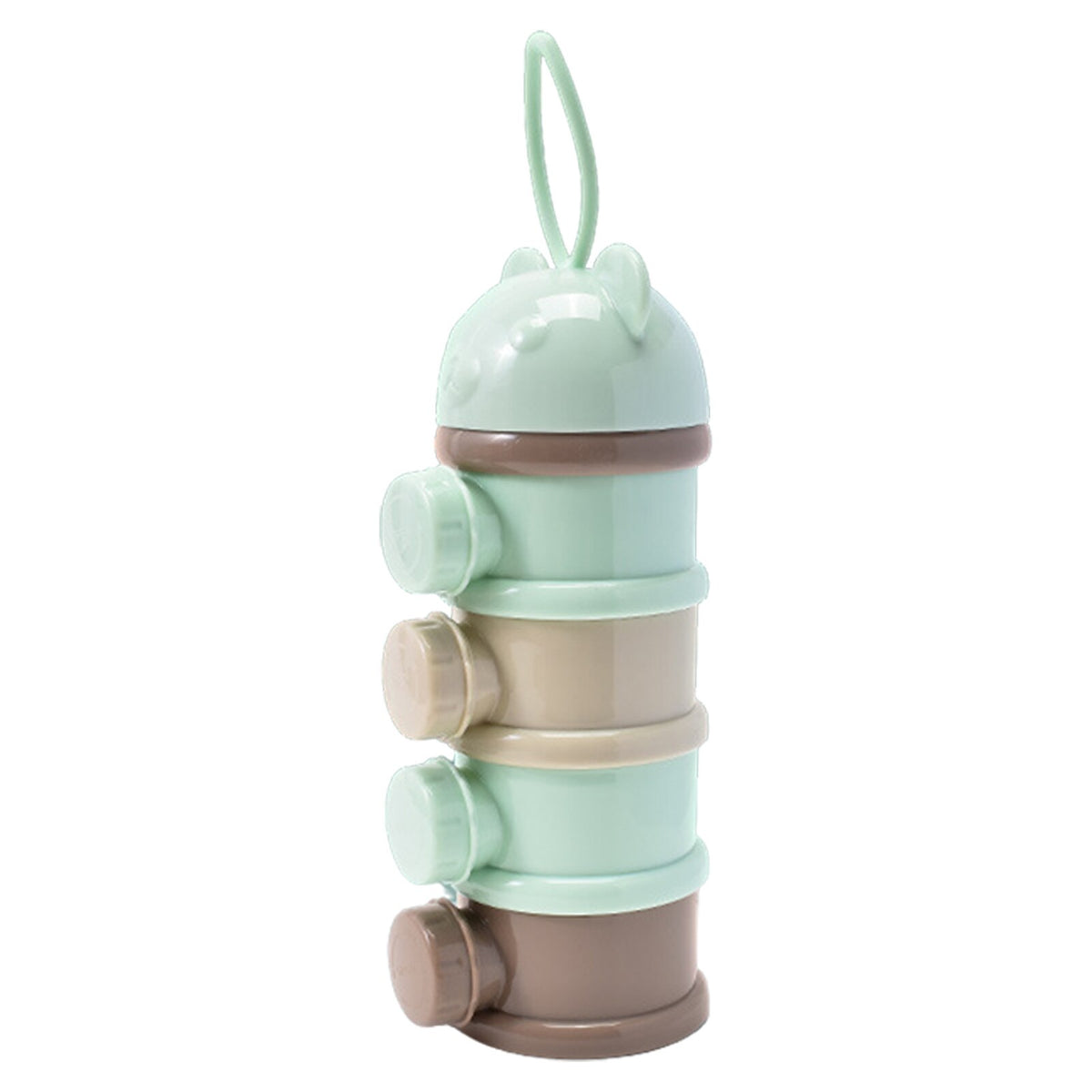 Baby Formula Dispenser: 4-Layer Portable Storage Box