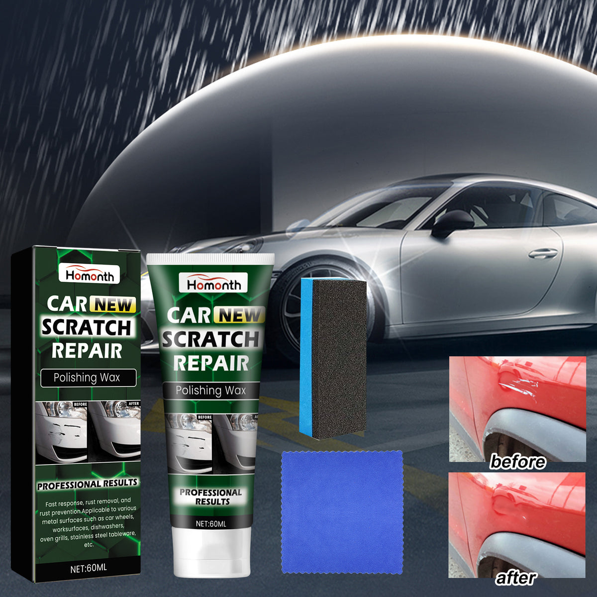 Car Scratch Repair Polish for a Smooth, Clean Finish