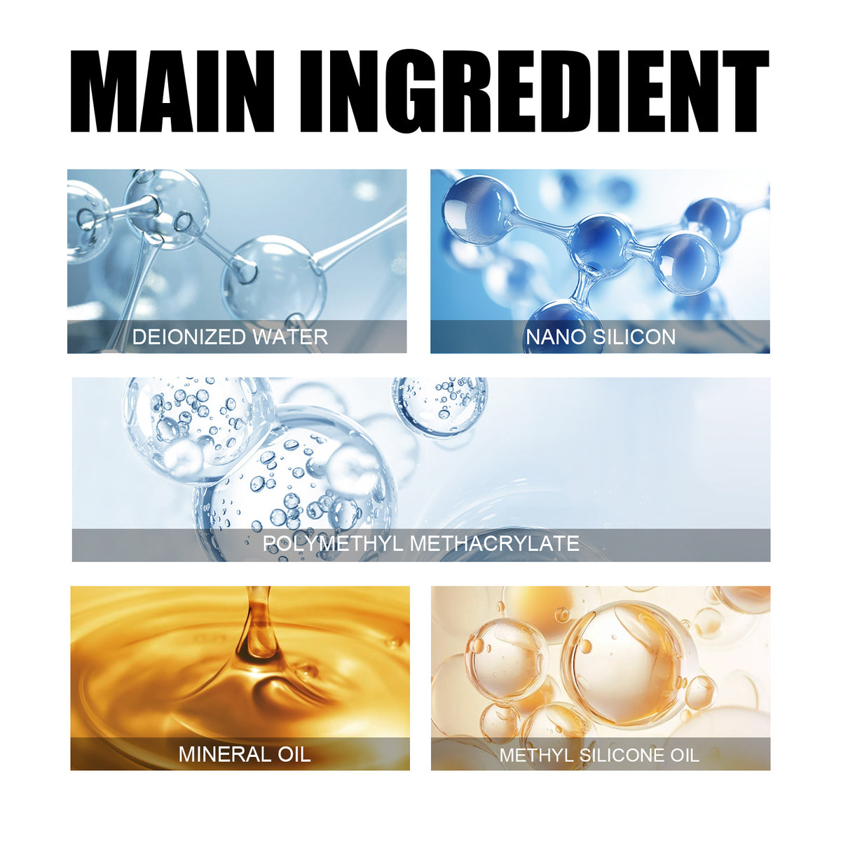 Car Nano Paint Coating Spray for Glossy Protection