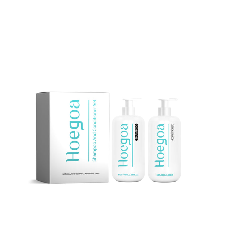 Tea Shampoo And Conditioner Set For Damaged Hair Care