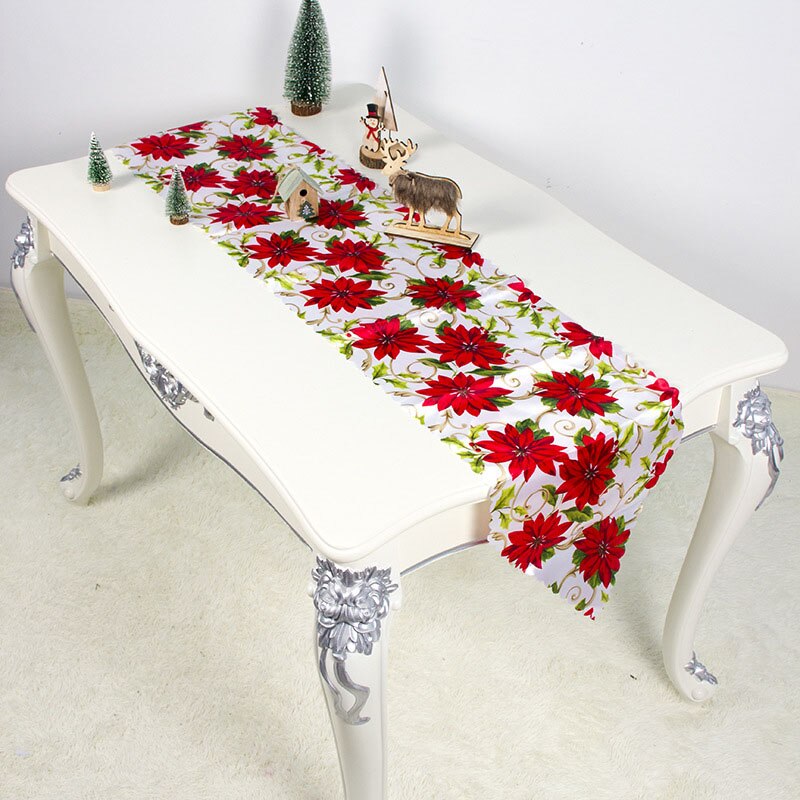 Christmas Table Runner Mat for Festive Holiday Tables