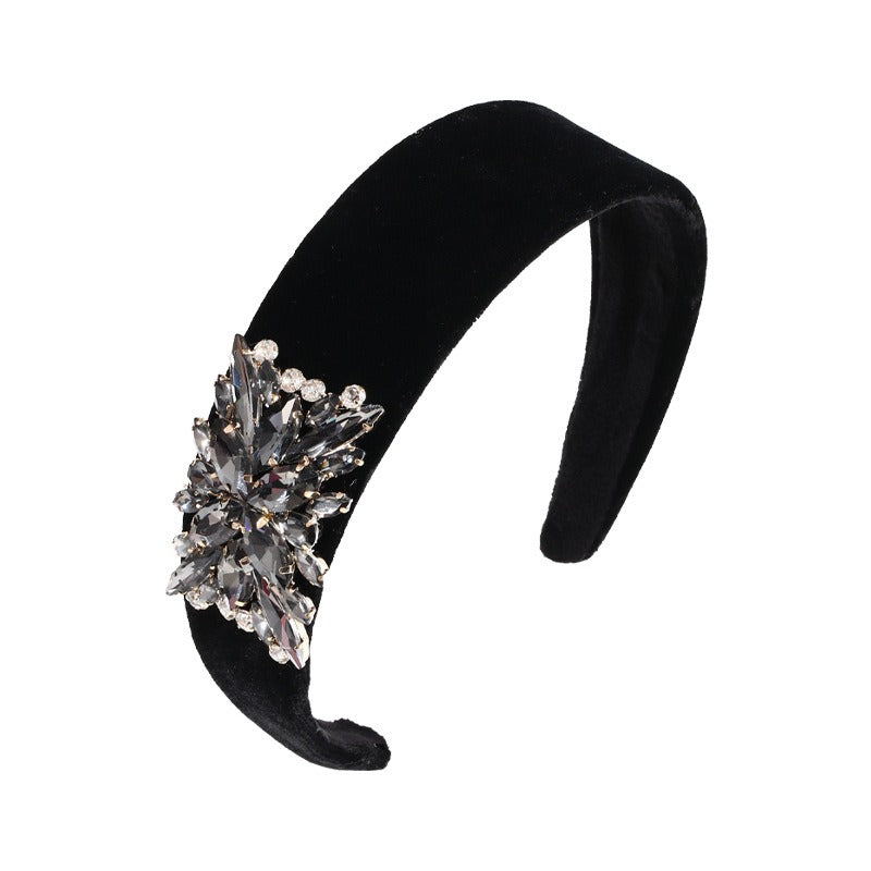 Wide Rhinestone Headband for Instant Everyday Glamour