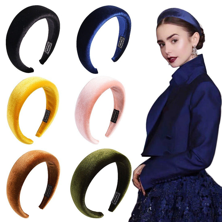 Velvet Hair Clip for a Polished, Lifted Hairstyle