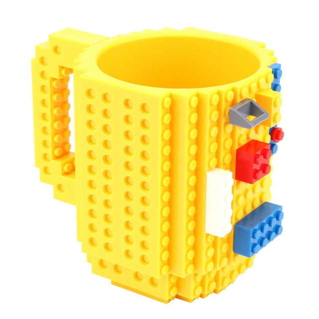 Lego Coffee Mug 350ml Build-Your-Own Brick Design