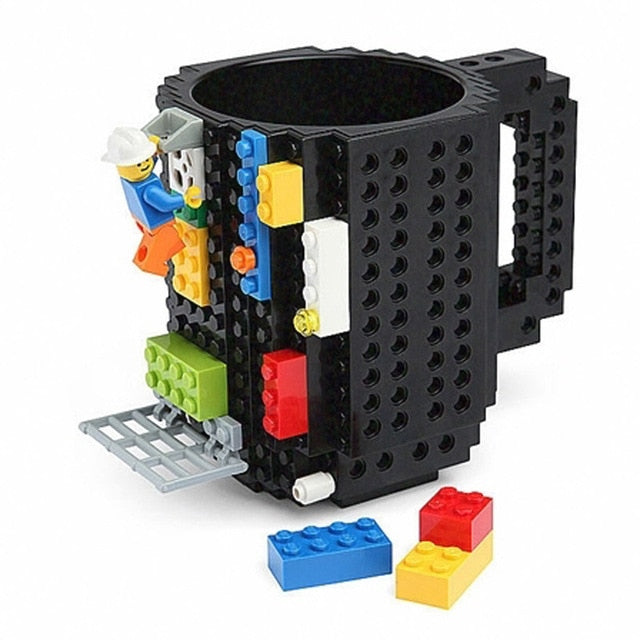 Lego Coffee Mug 350ml Build-Your-Own Brick Design