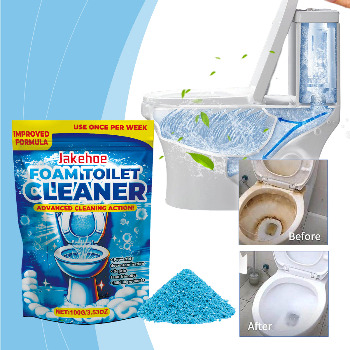 Foam Toilet Cleaner for Weekly Deep Bowl Cleaning Power