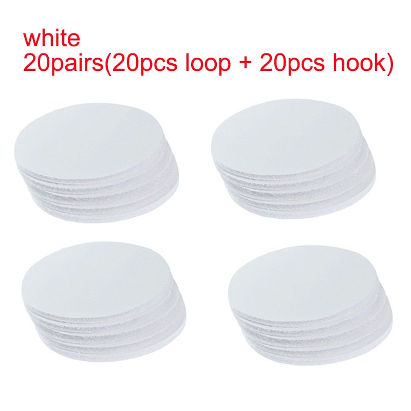 Self Adhesive Hook and Loop Dots, 60mm Anti Slip