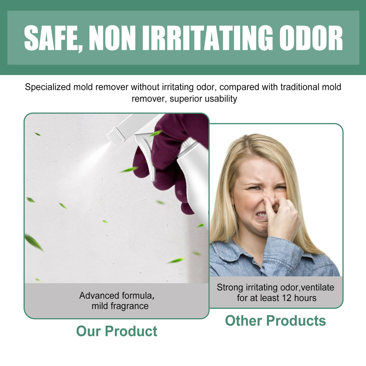 Wall Mold Remover for Cleaner, Fresher Bathroom Surfaces