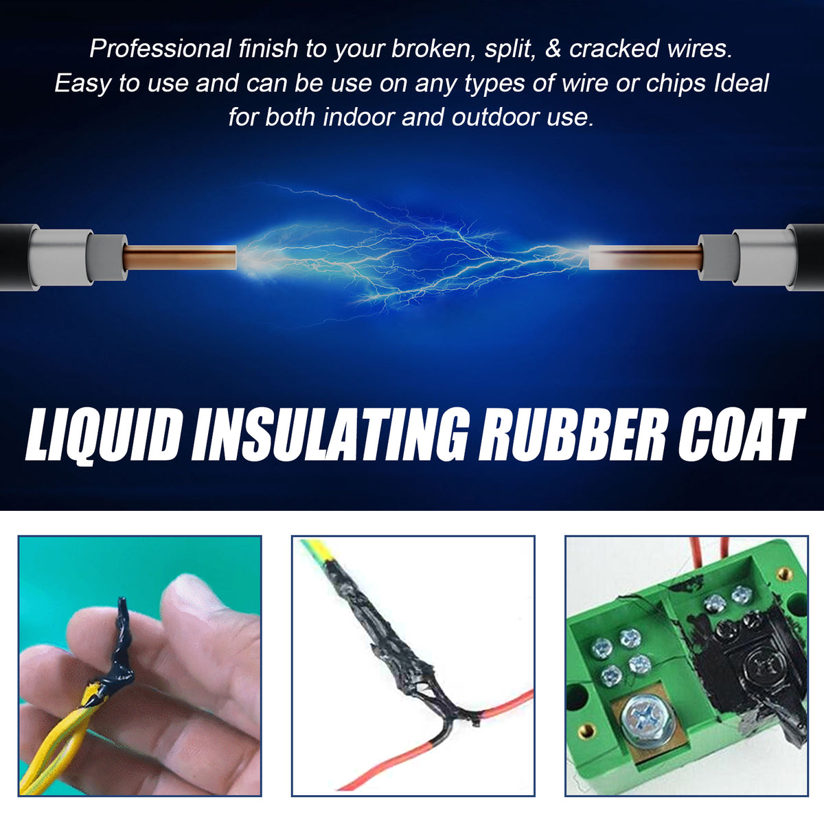 Liquid Insulating Tape for Waterproof Electrical Repairs
