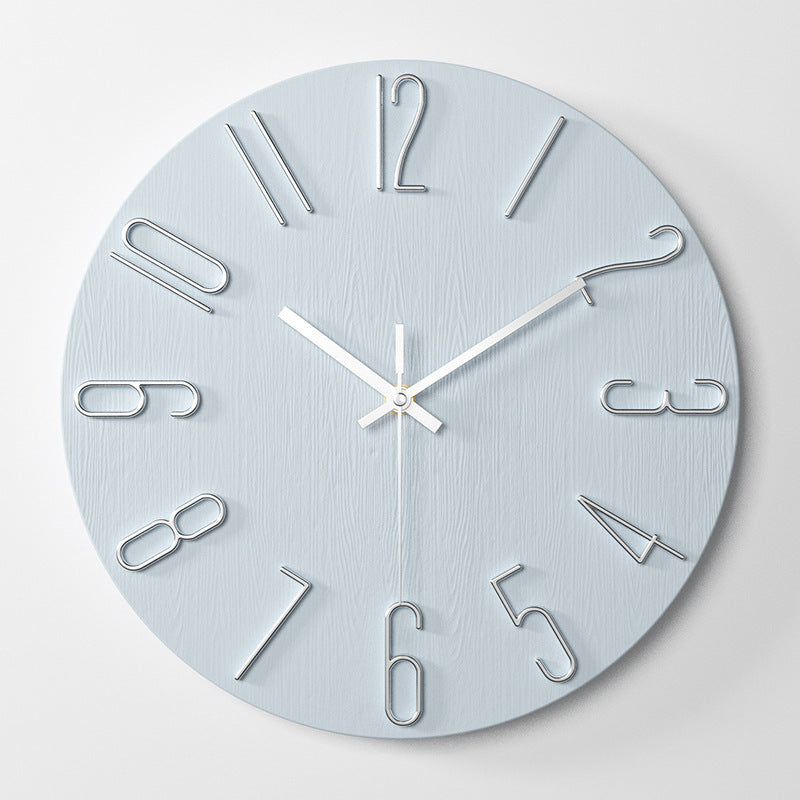 12-Inch Decorative Wall Clock for Clear, Stylish Time
