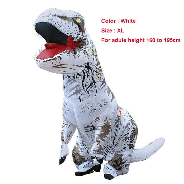 Adult T-Rex Inflatable Costume for Halloween Parties