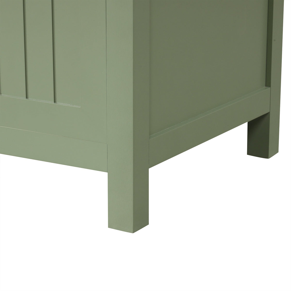 36 Inch Sage Green Bathroom Vanity with Sink and Storage