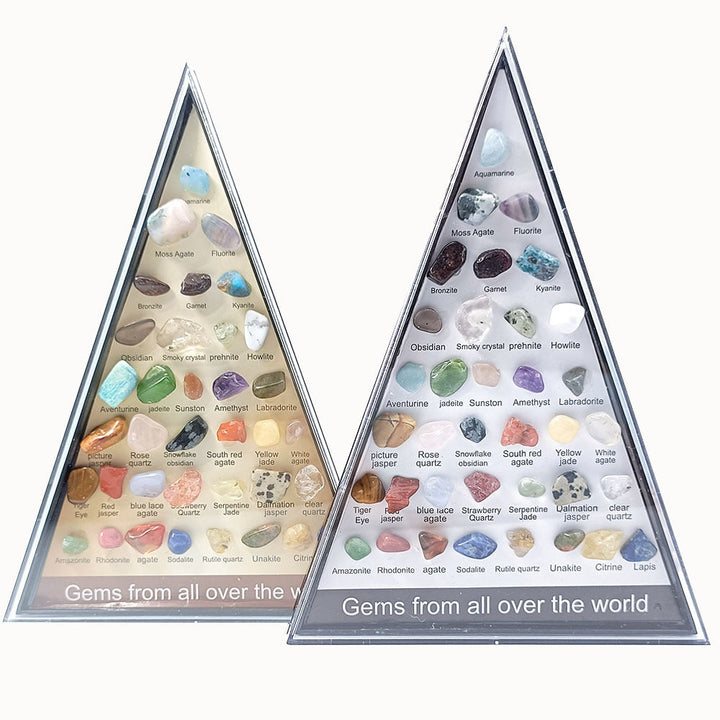36-Piece Crystal Collection Display Box for Beginners