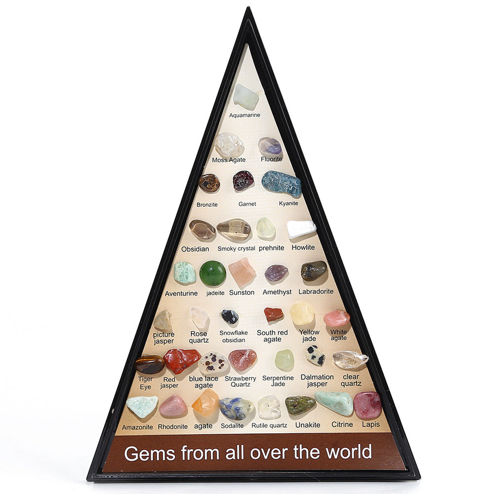 36-Piece Crystal Collection Display Box for Beginners