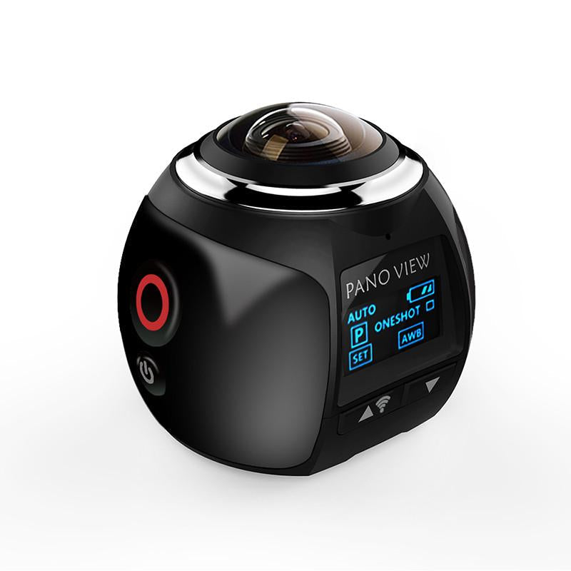 360 Action Camera 4K with WiFi for Full-Scene Capture