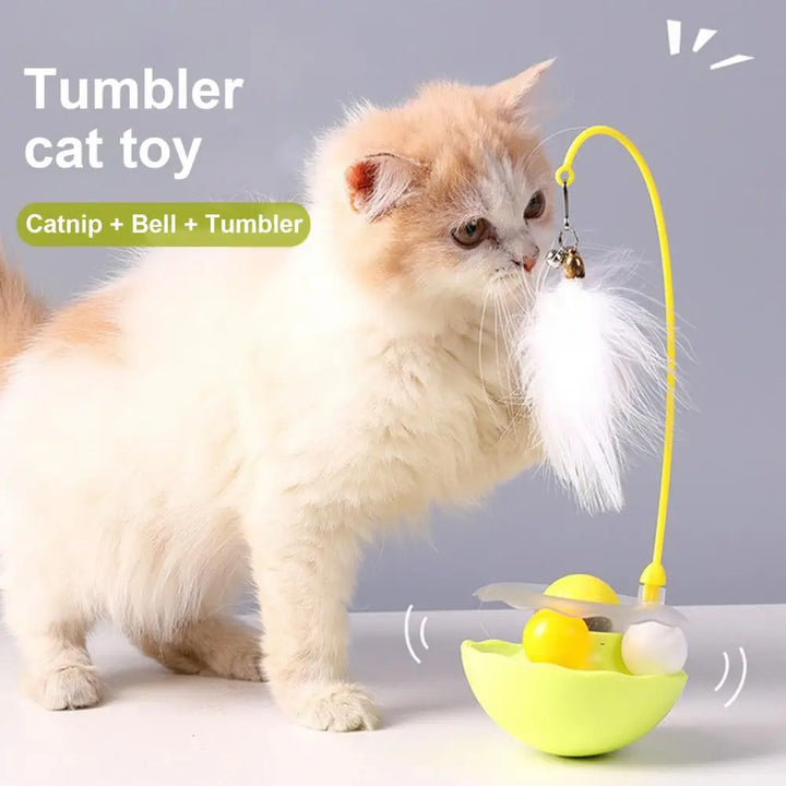 Interactive Cat Toy for Indoor Exercise & Enrichment