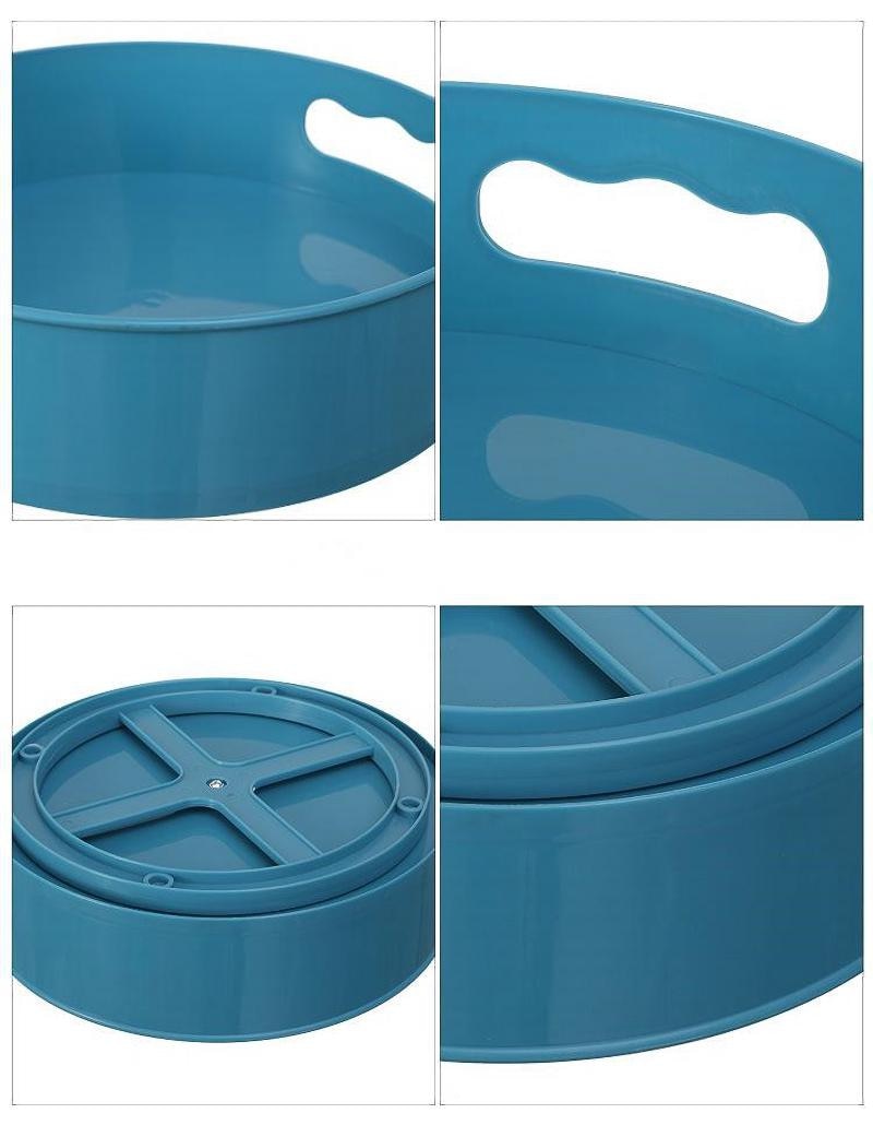 360 Rotating Spice Tray: Spin-to-Reach Kitchen Storage