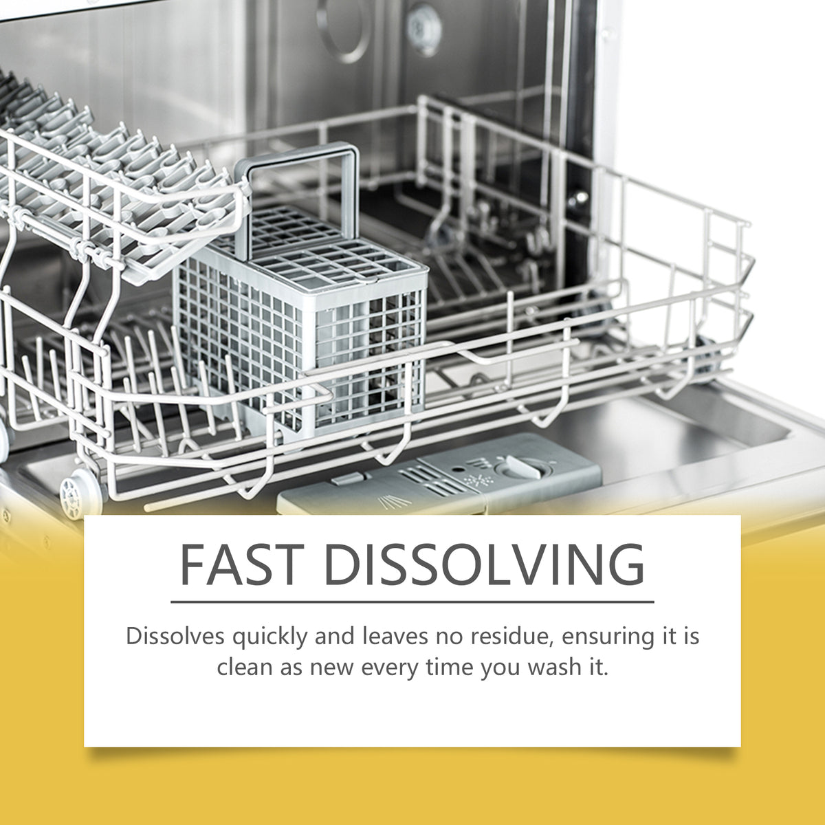 Dishwasher Detergent Sheets for Grease-Free, Clean Dishes