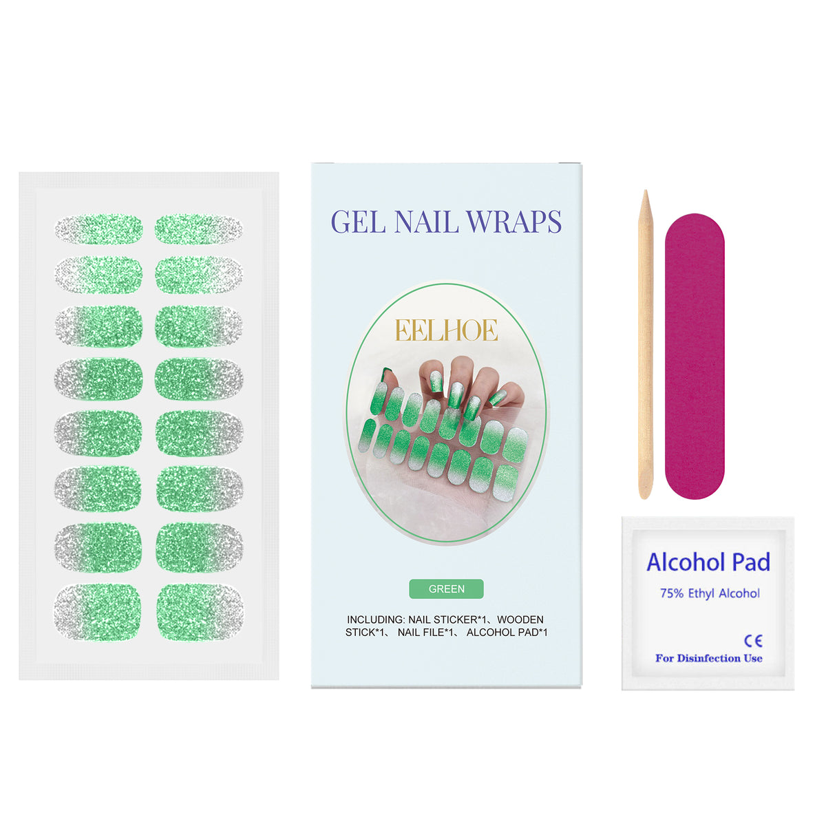 Soft Gel Nail Stickers - Salon Gel Nails In Minutes