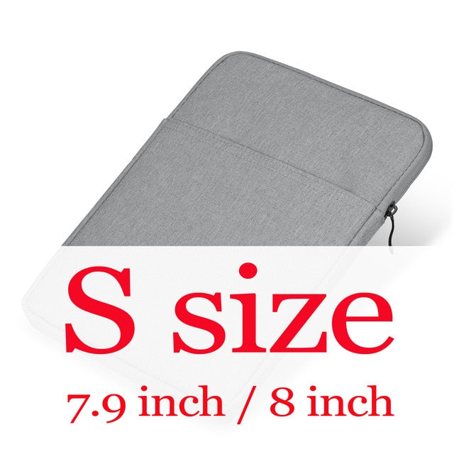 Shockproof Tablet Sleeve Case with Soft Fleece Lining