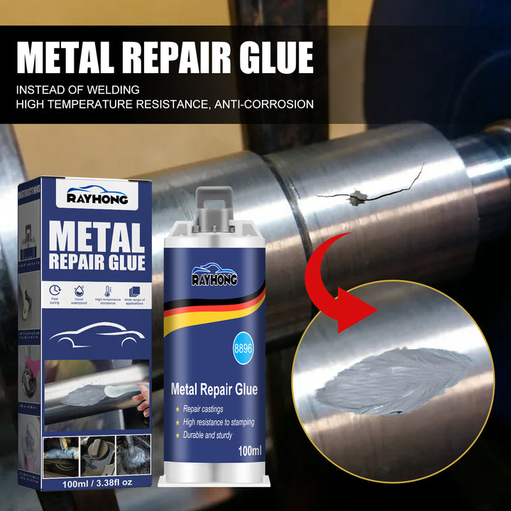 Metal Repair Adhesive for Strong High-Temperature Fixes