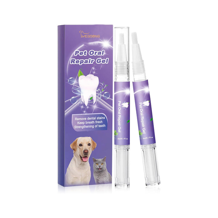 Pet Dental Cleaning Gel for Fresher Breath & Teeth