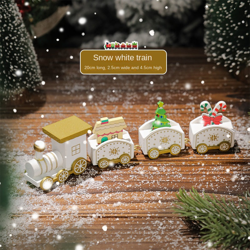 3D Wooden Christmas Calendar for Festive Desktop Decor