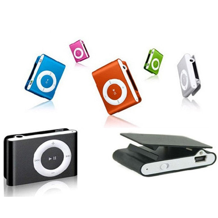 Waterproof Clip MP3 Player – Retro Mini Portable Music