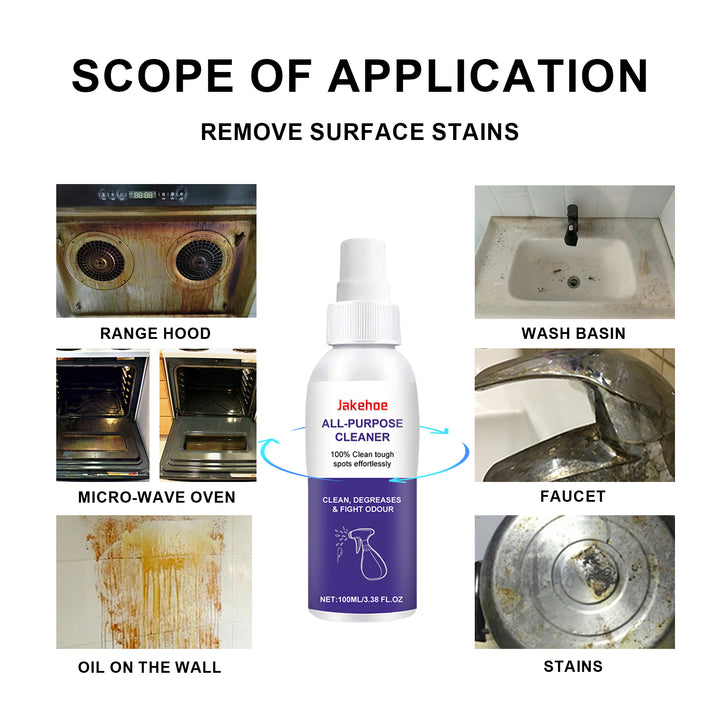 Kitchen Degreaser Spray for Tough Grease & Stains