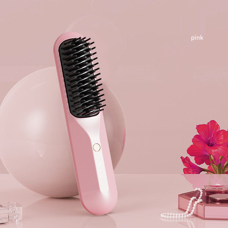 Wireless Heated Comb for Quick Smooth Hair Touch-Ups