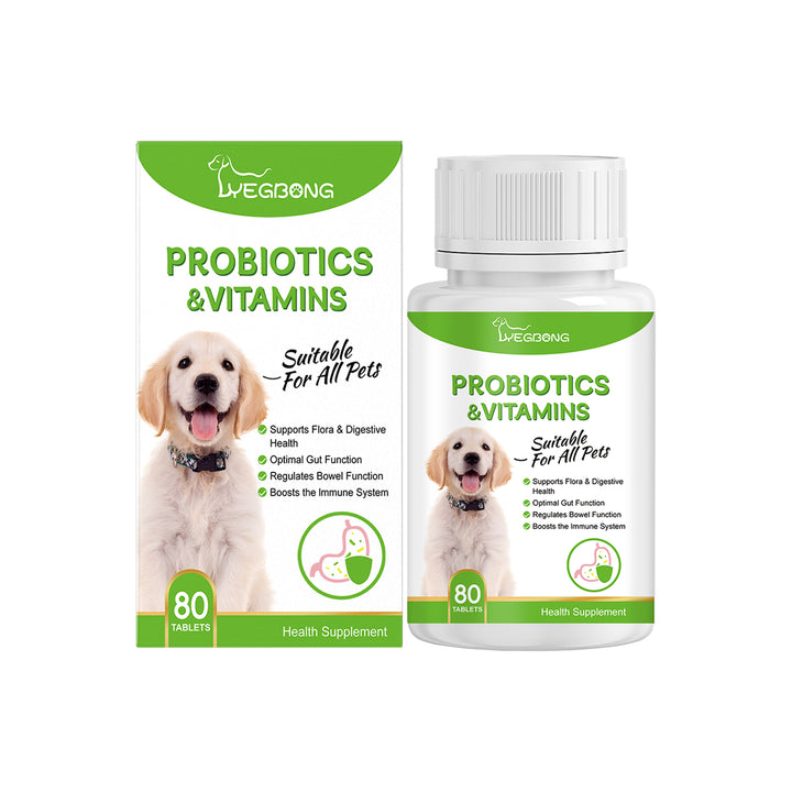 Pet Probiotic Tablets for Everyday Digestive Health