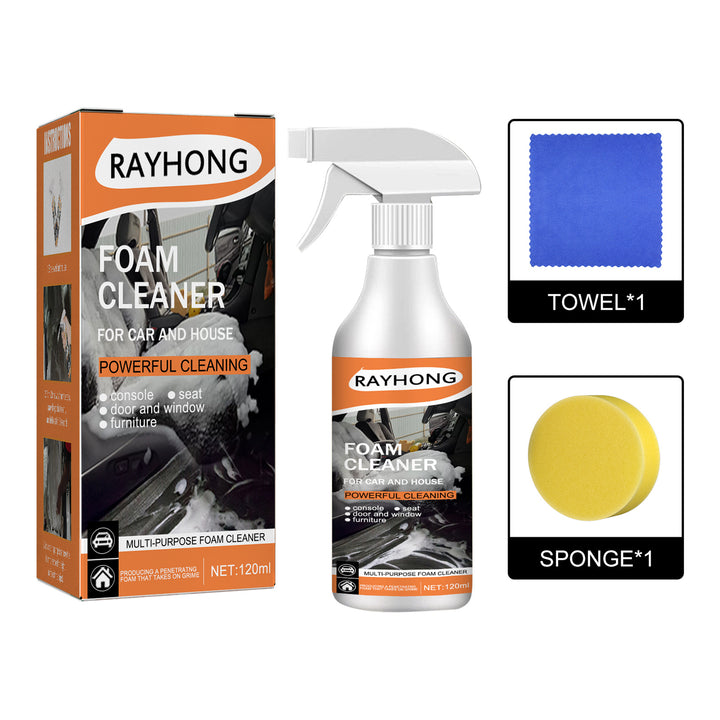 Car Interior Foam Cleaner for Multi-Surface Stains