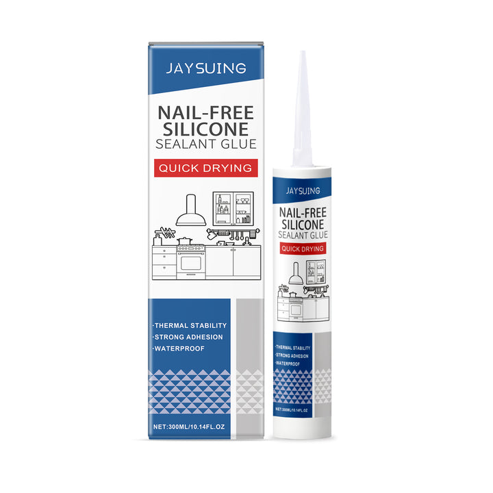 Nail-Free Silicone Sealant for Waterproof Home Mounting