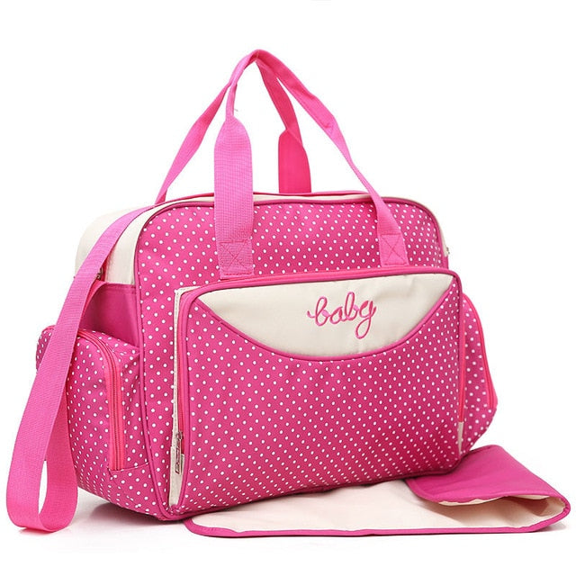 5-Piece Diaper Bag Set for Easy, Organized Baby Travel