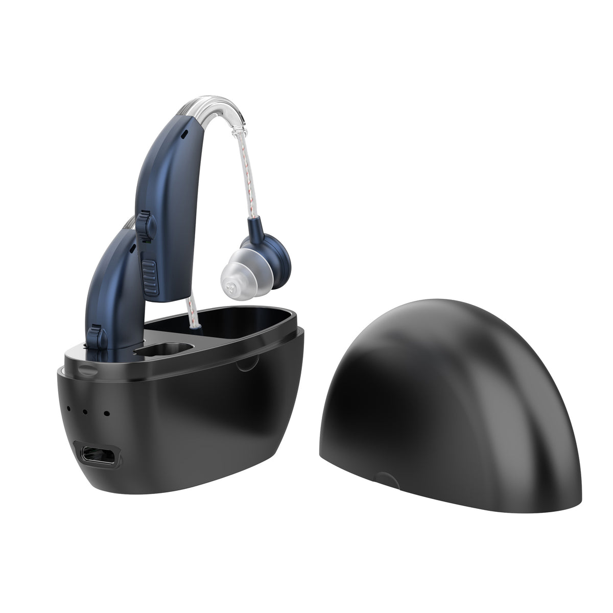 Elderly Hearing Aid Amplifiers — All-Day Power, Discreet