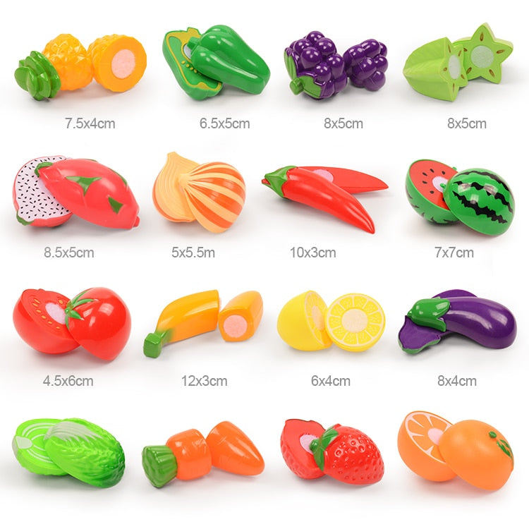 37-Piece Pretend Kitchen Set for Hands-On Learning
