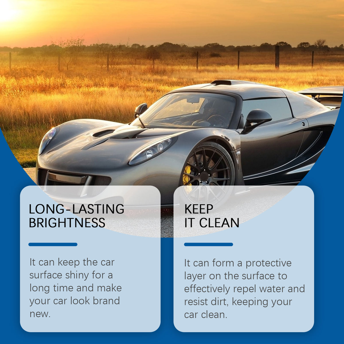 Car Polish Spray for Glossy Paint Protection & Care