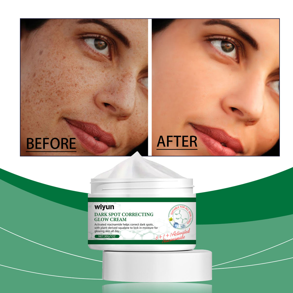 Brightening Face Cream – Dark Spot Corrector & Radiant