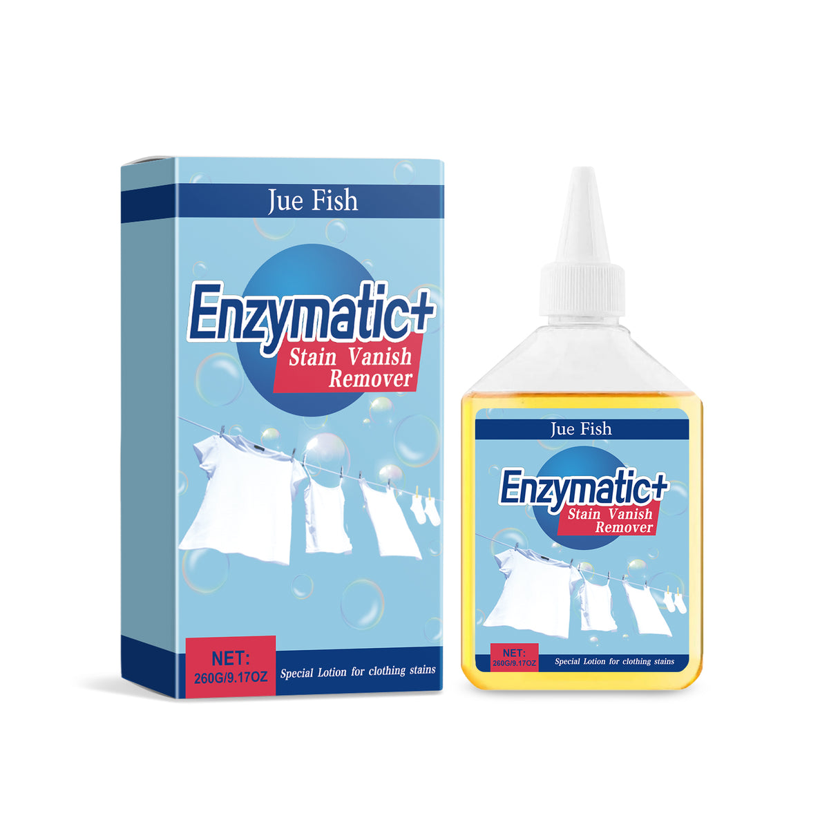 Enzyme Clothing Stain Remover for Yellow Sweat Marks