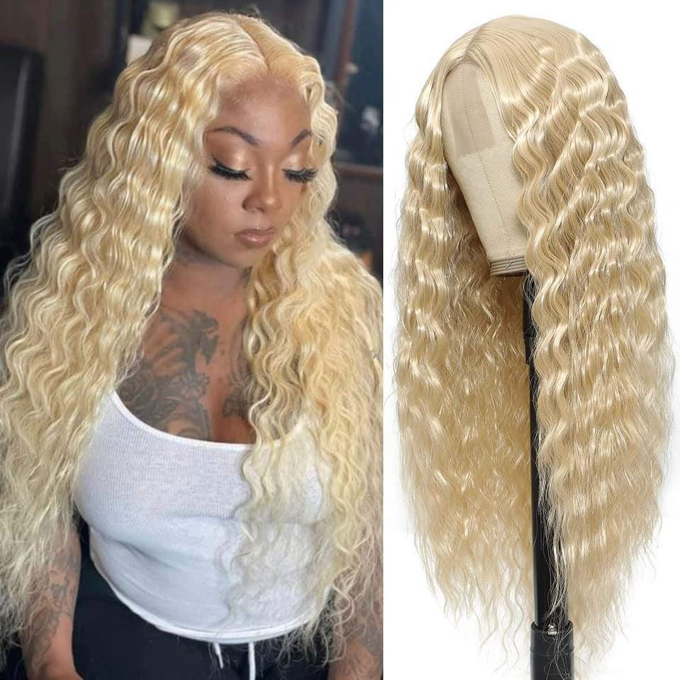 Deep Wave Lace Wig for Long, Voluminous Glamour Looks