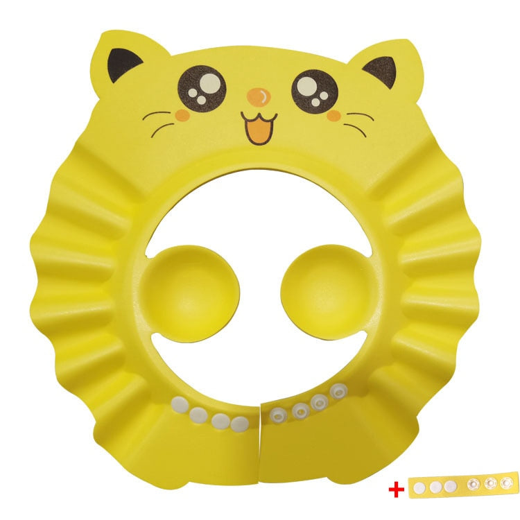 Baby Shower Cap for Gentle, Tear-Free Hair Washing