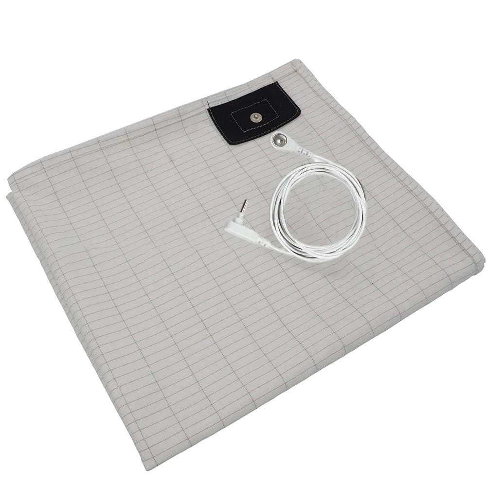 Grounding Sheet Fitted Silver Fiber Cotton 60x265 cm