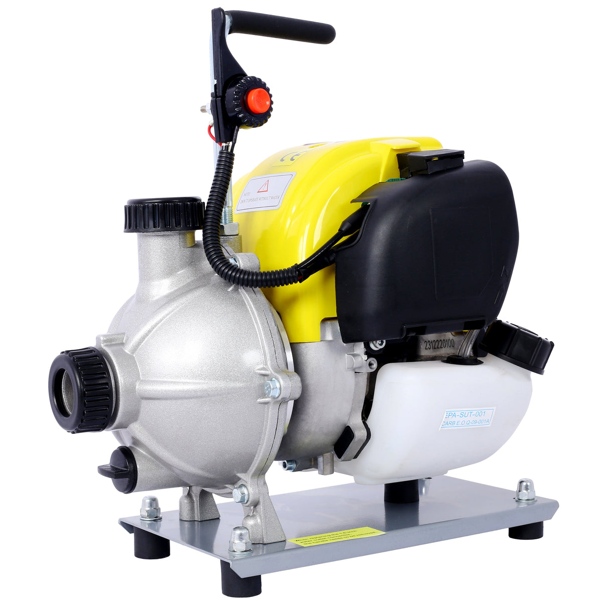 1.5-Inch Portable Gas Water Pump for Field Irrigation
