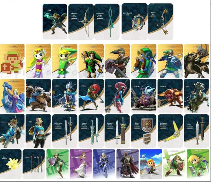 Zelda Kingdom Tears NFC Cards: 38-Pack Pocket Collection