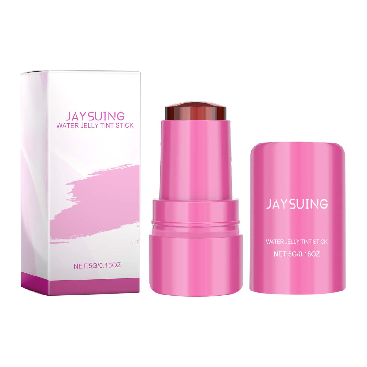 Jelly Blush Lip Gloss Stick for Bright Lips & Cheeks