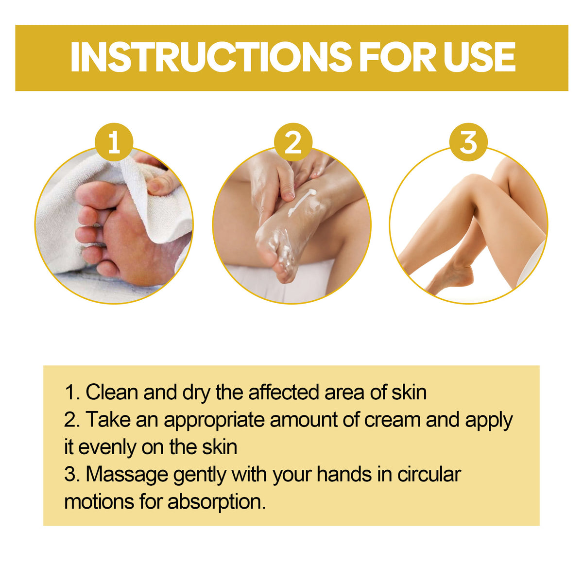 Bee Venom Leg Care Cream for Smooth, Moisturized Skin