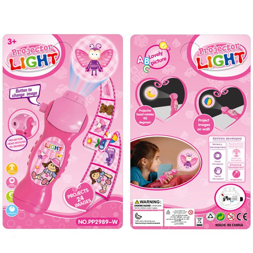 Dinosaur Projector Flashlight for Screen-Free Learning