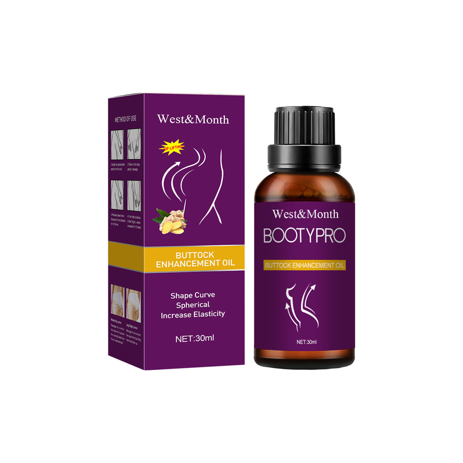 Buttock Enhancement Massage Oil for Firmer, Lifted Curves