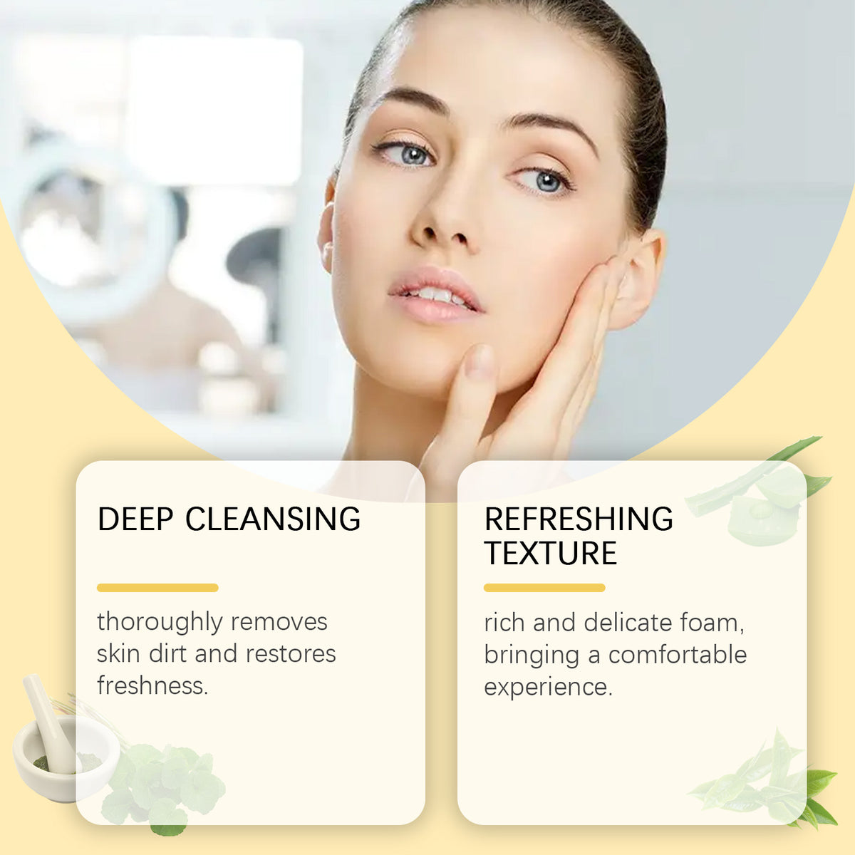 Salicylic Acid Cleanser for Blackheads – Gentle Foam, No