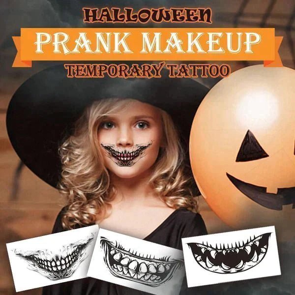 Halloween temporary tattoo - wanelo - store - roman